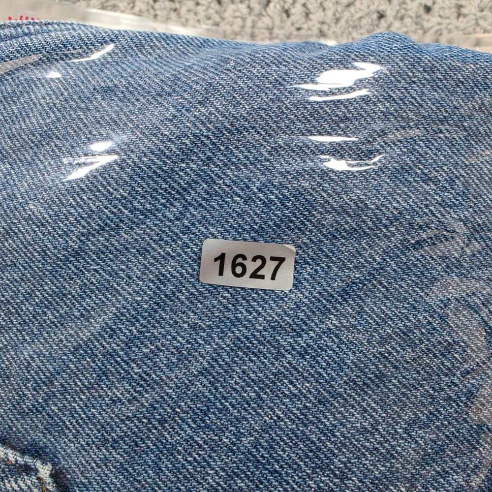 LL Bean Fleece Lined Jeans Mens 40x30 Blue Relaxed Fit Denim Winter Rugged Pants - Picture 9 of 9